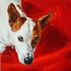 jack russel painting