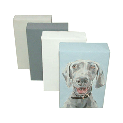 postcard size miniature pet portraits