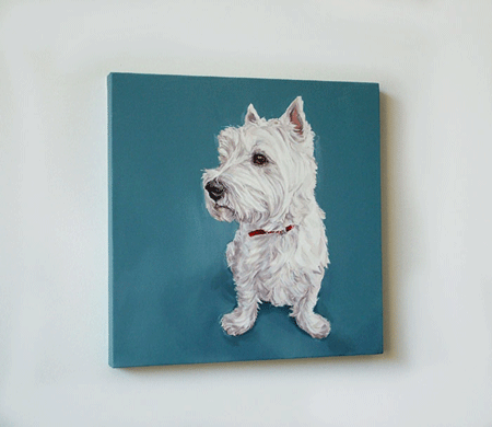 westie portrait
