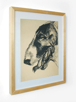 bull terrier pastel
